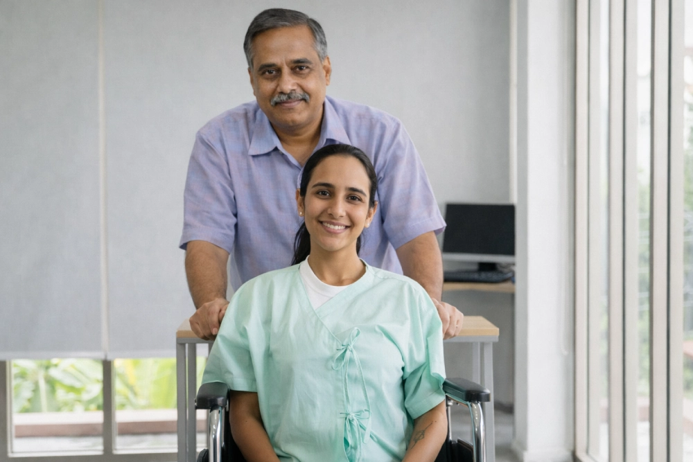 Sri Chakra Multispeciality Hospital Doctors and Patient